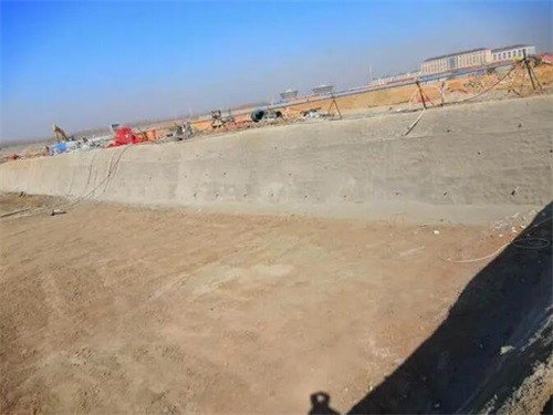 杭锦后高铁桩基础建设